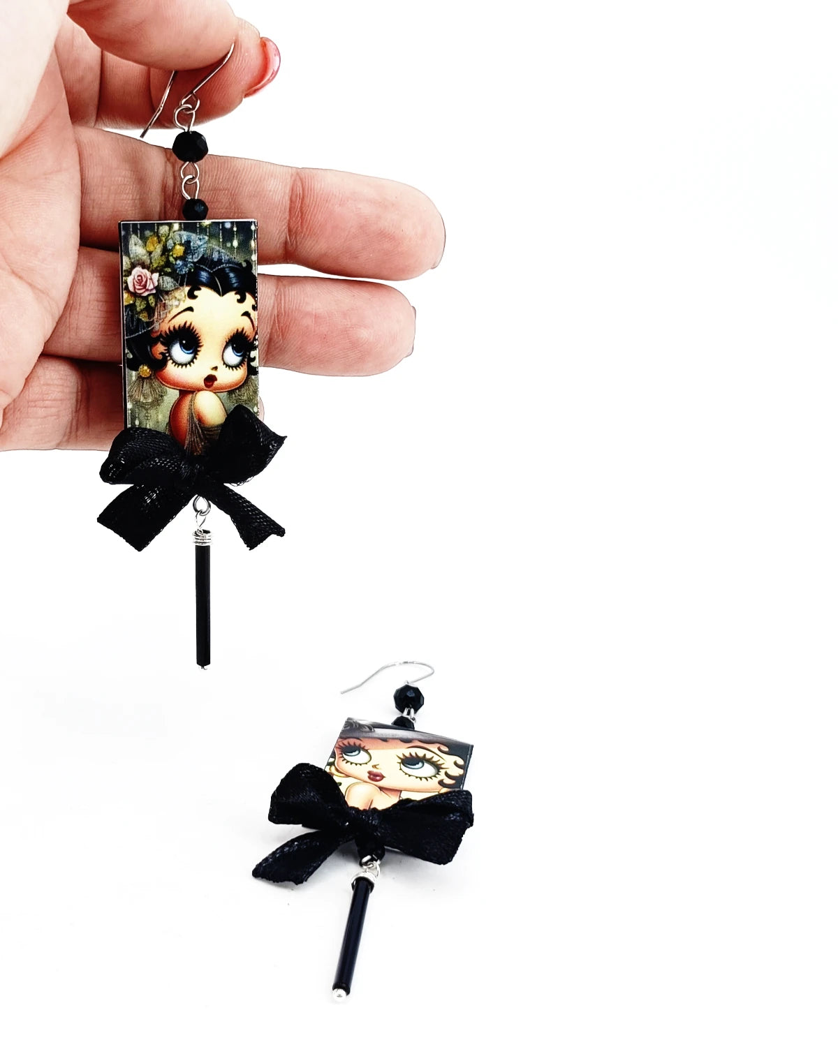 orecchini betty boop