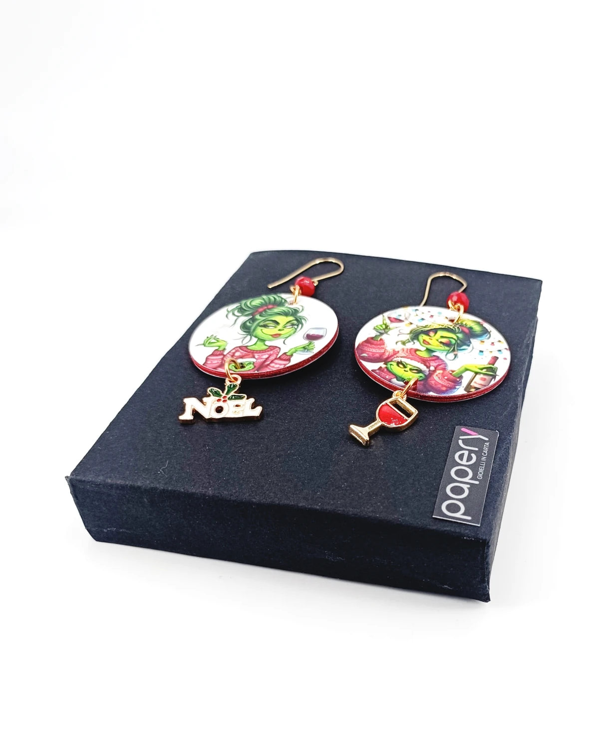 orecchini grinch donna