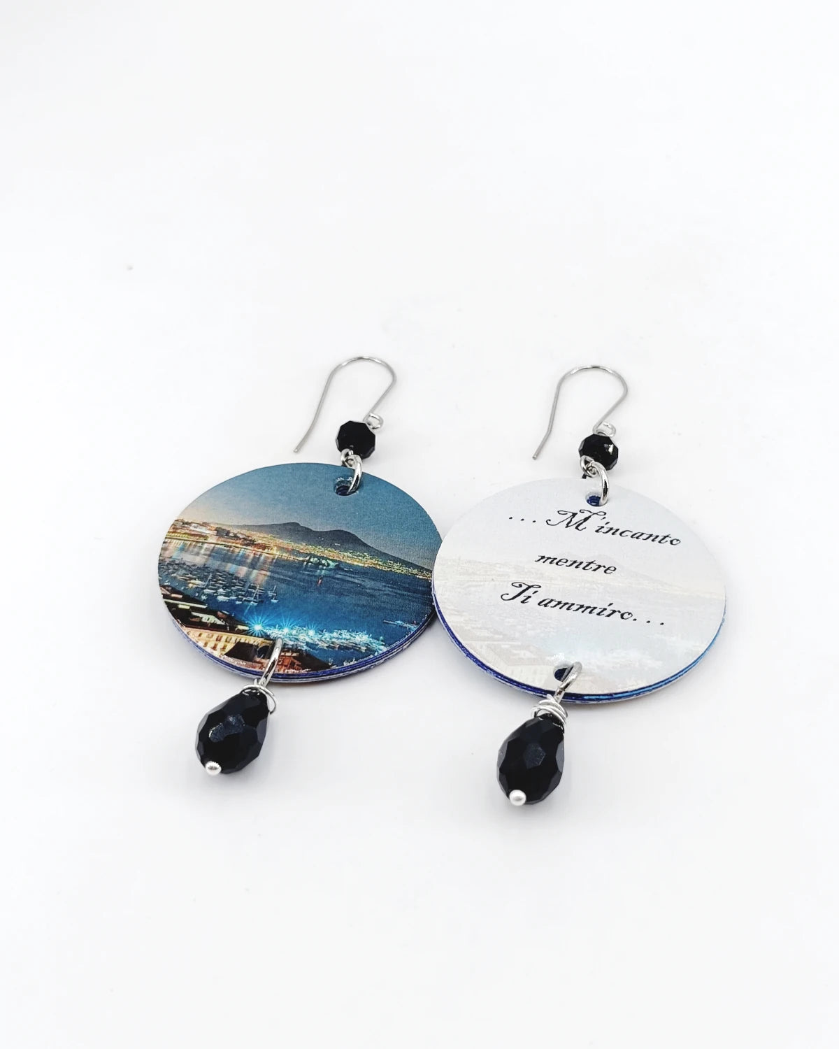 orecchini napoli vesuvio