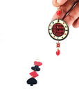 Orecchini di carta Orologio e semi