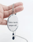 Collana Testa e tacchi sempre alti