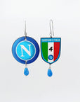 Orecchini di carta Il Napoli torna Campione