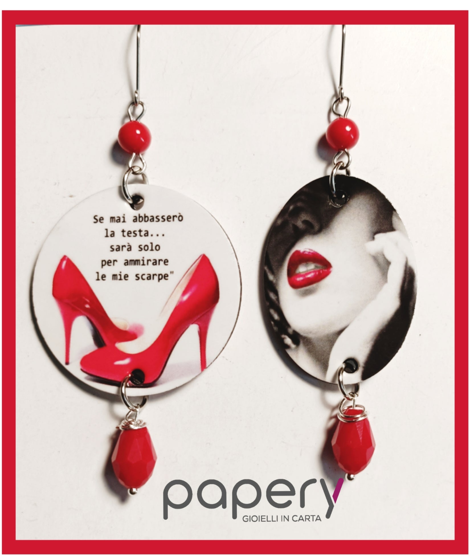 se mai abbasserò la testa sarà solo per ammirare le mie scarpe