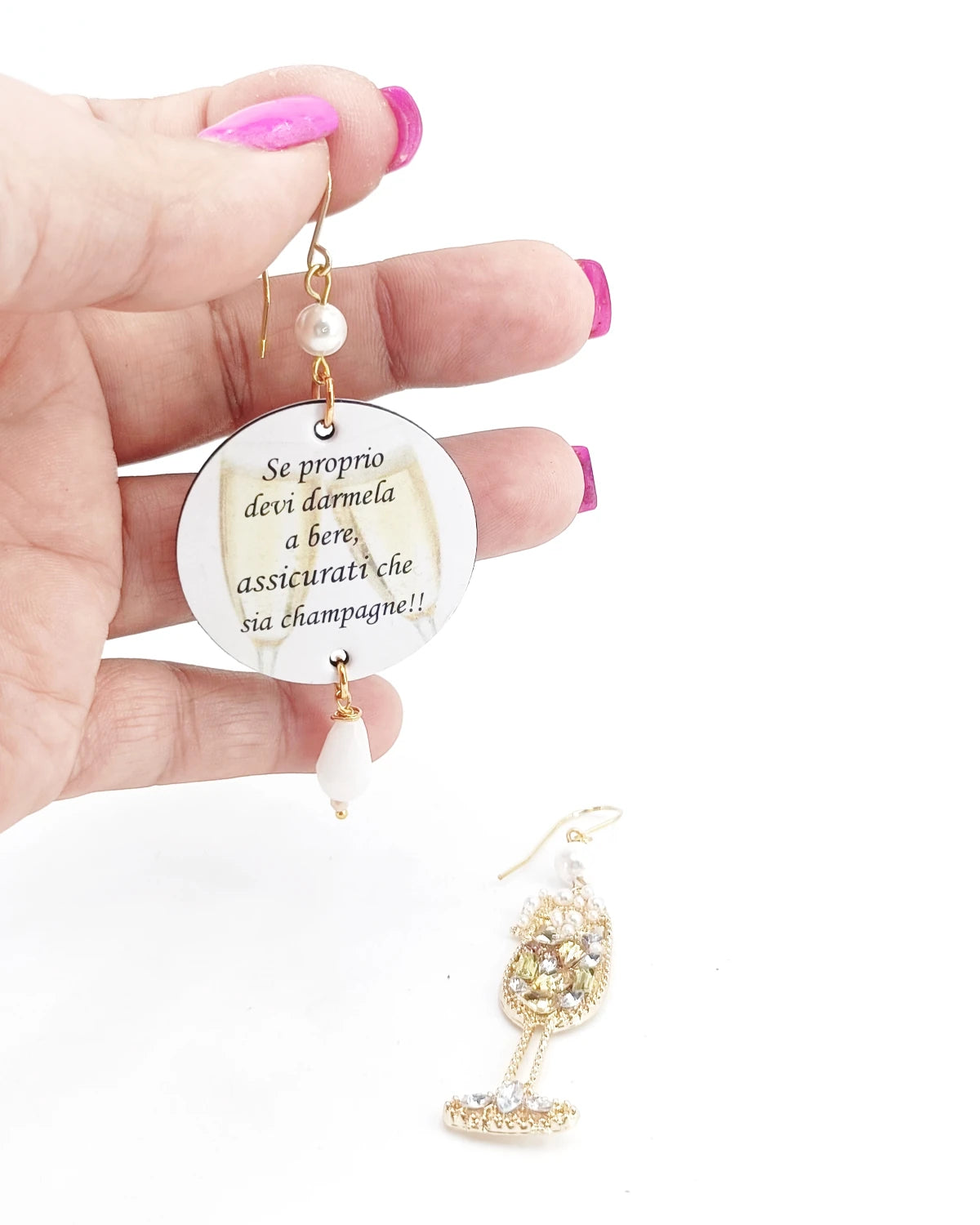 se proprio devi darmela a bere assicurati che sia champagne