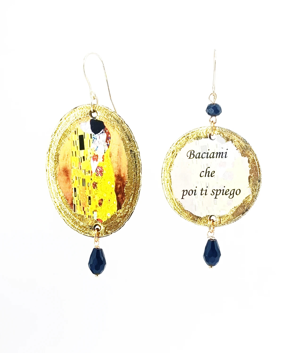 Baciami che poi ti spiego ispirati a Il Bacio di Klimt