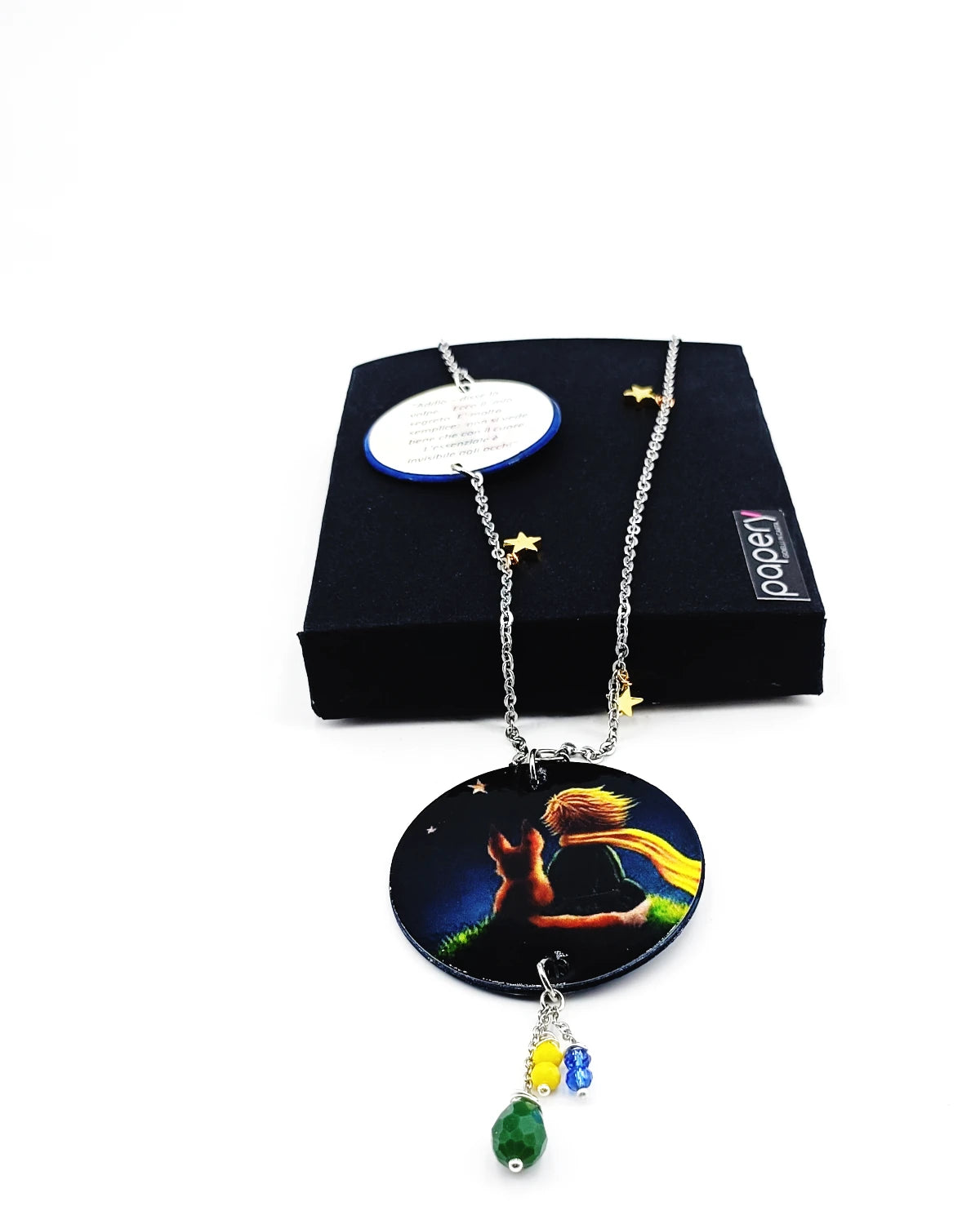Collana Il piccolo principe con scatola