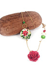 Collana La rosa rossa