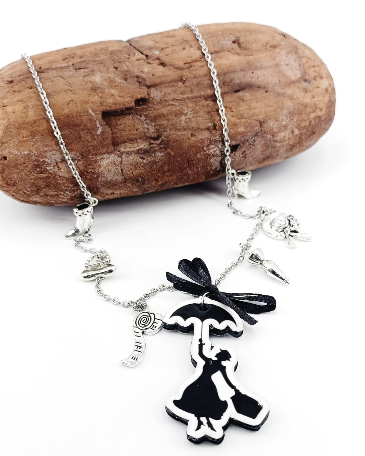 Collana Mary Poppins e charms