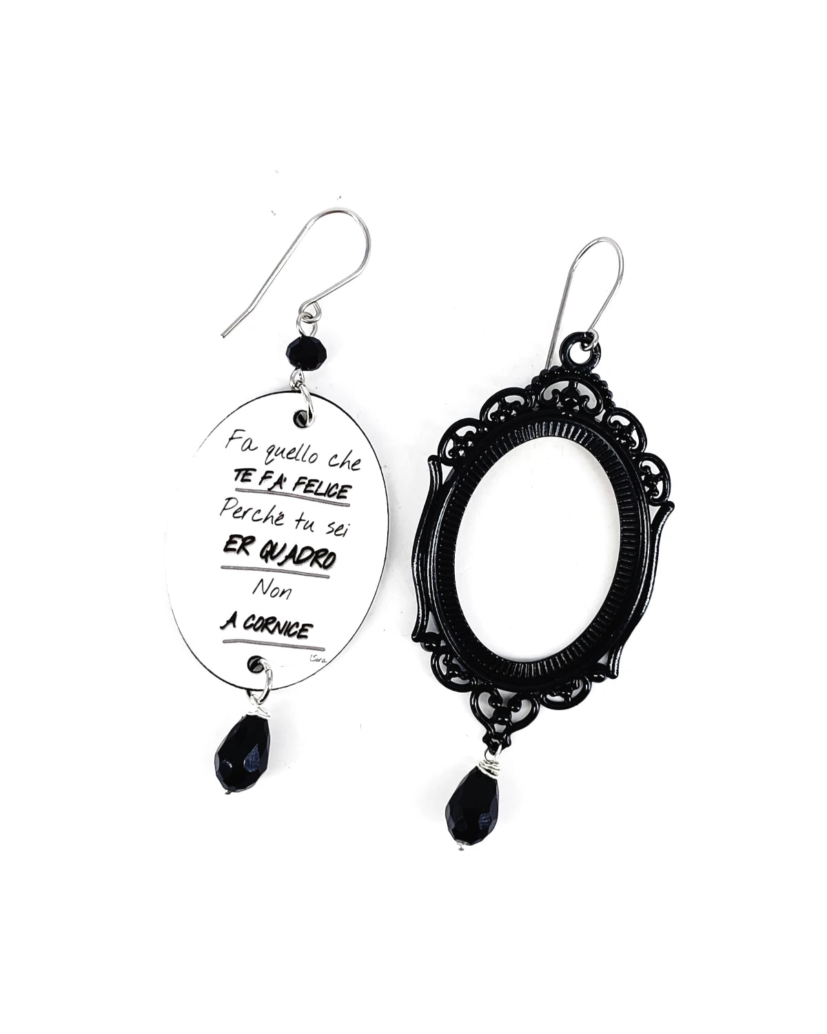 Fa quello che te fa felice, perché tu sei er quadro, non la cornice