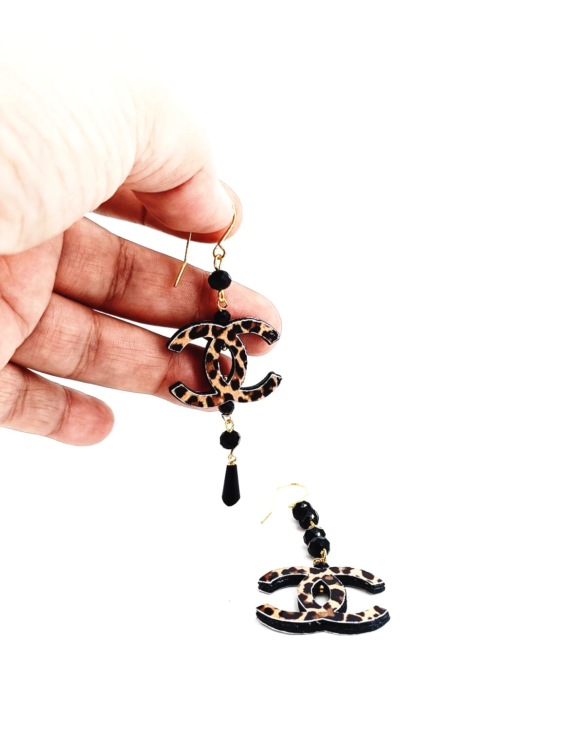 Orecchini Chanel animalier 