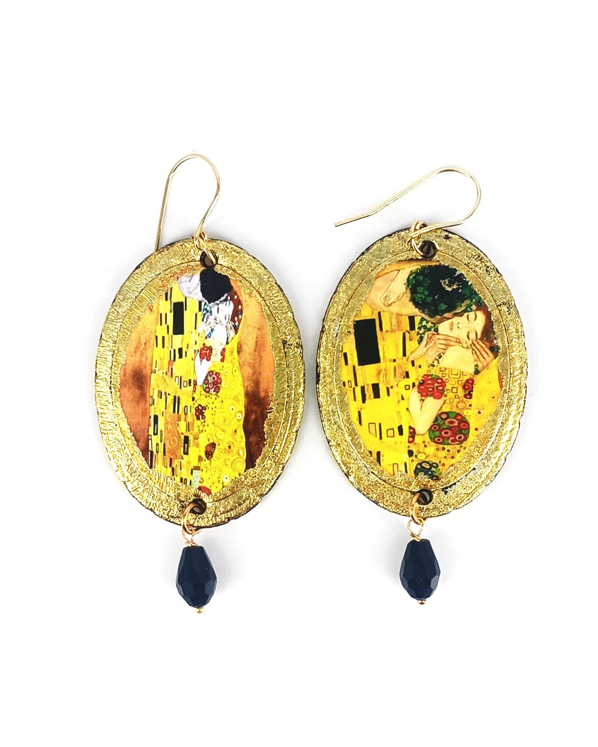 Orecchini Il bacio di Klimt