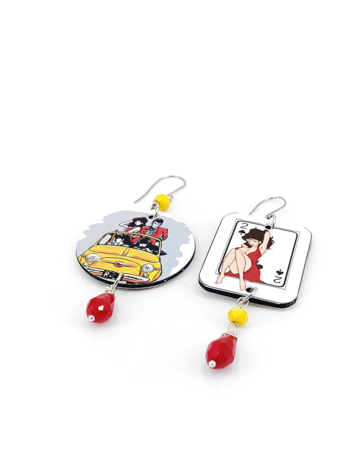 Orecchini Lupin e Margot
