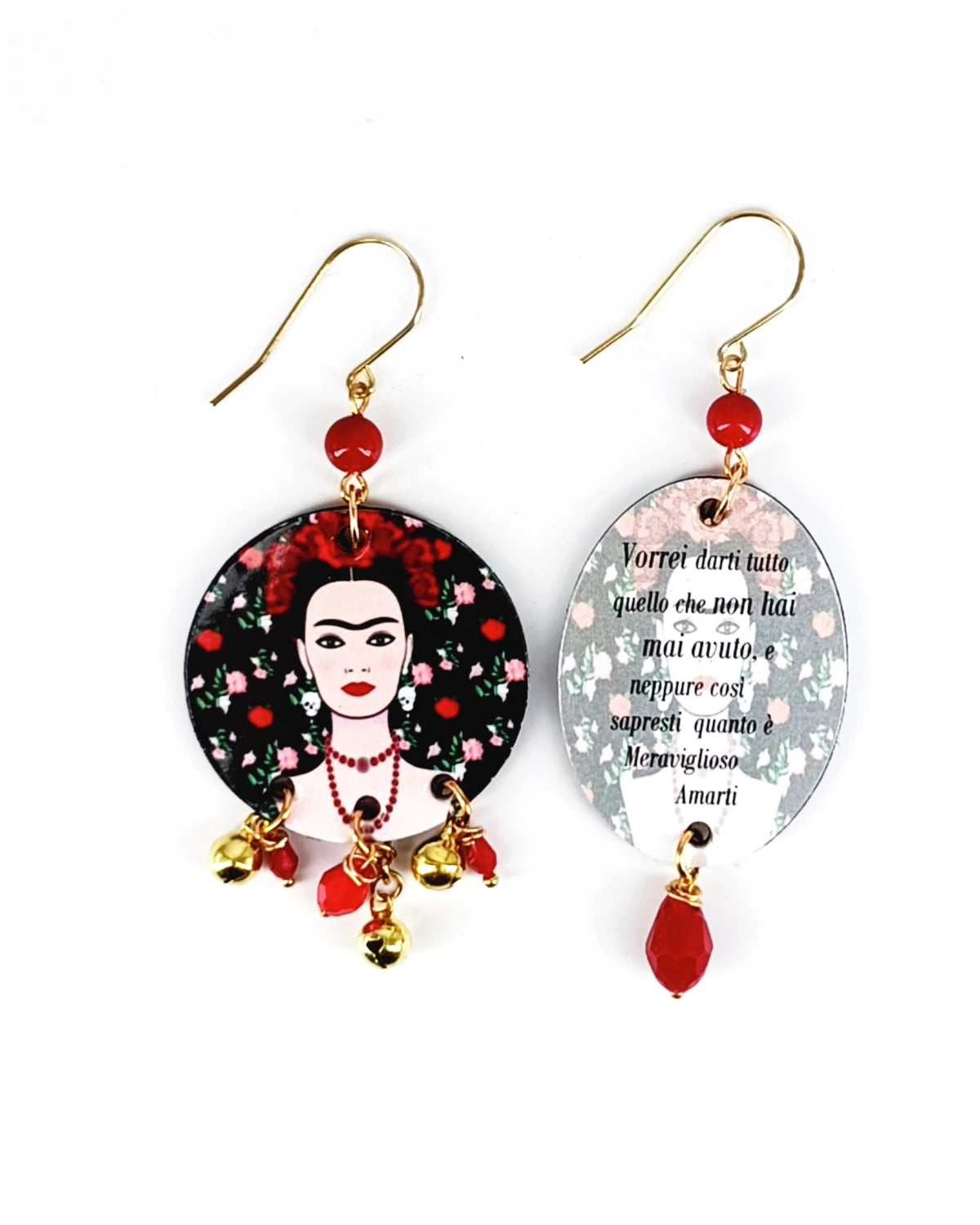 Orecchini di carta Amarti oltre ogni limite