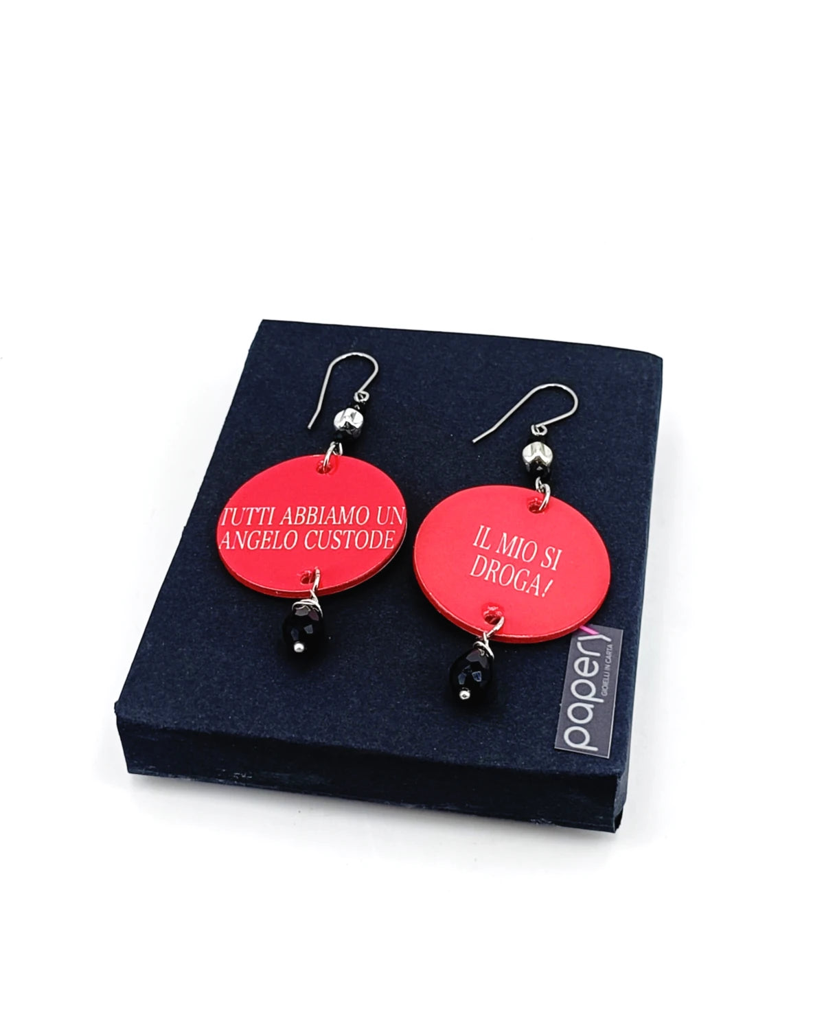 Orecchini di carta Angelo alternativo