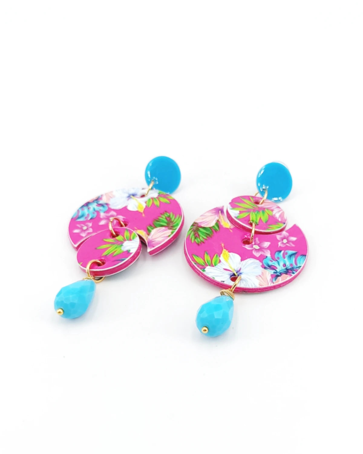 Orecchini di carta Eleganza Floreale