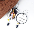 Orecchini di carta Freddie Mercury