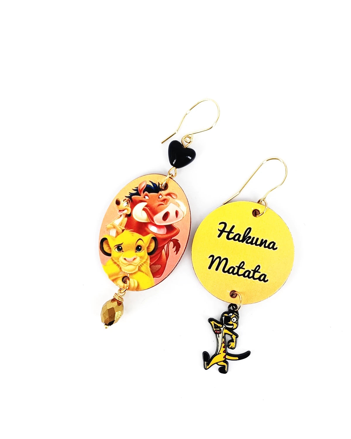 Orecchini di carta Hakuna matata