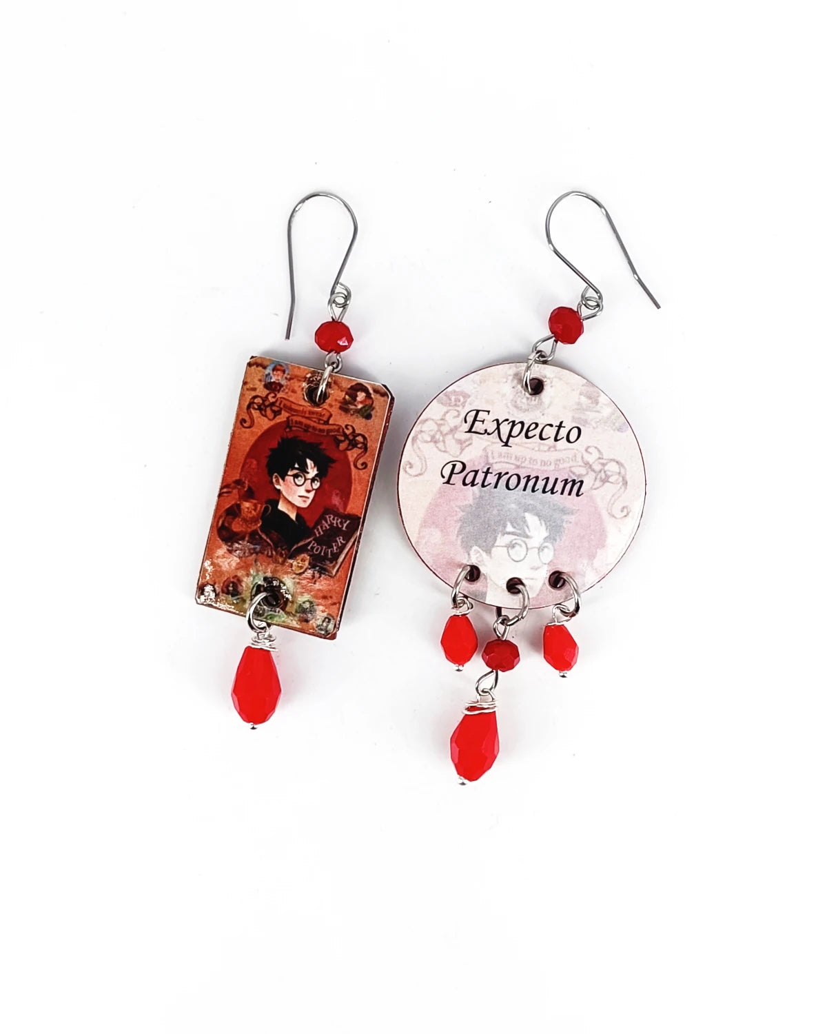 Orecchini di carta Harry Potter Expecto patronum
