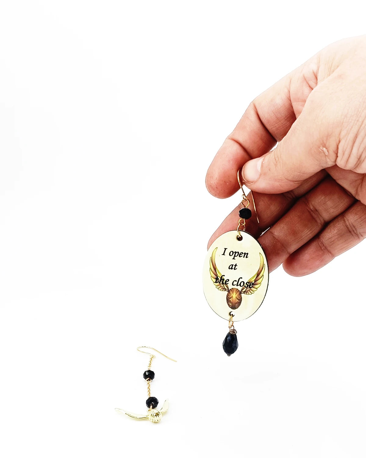 Orecchini di carta I open at the close harry potter