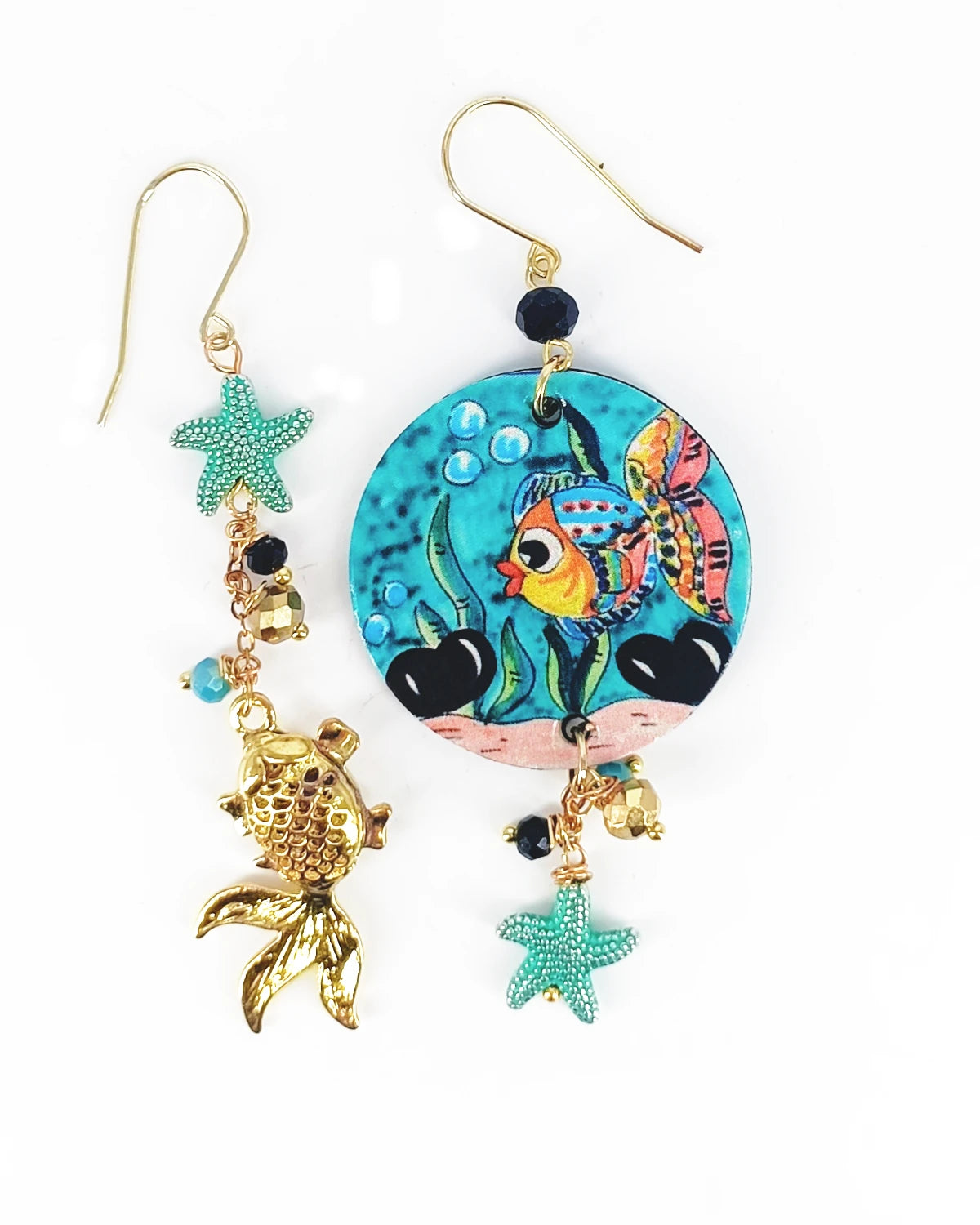 Orecchini di carta L'eleganza del mare