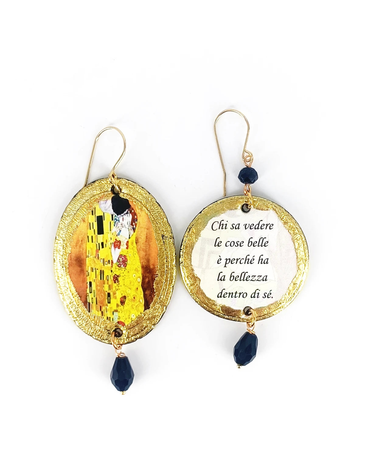 Orecchini di carta La bellezza dentro di sè