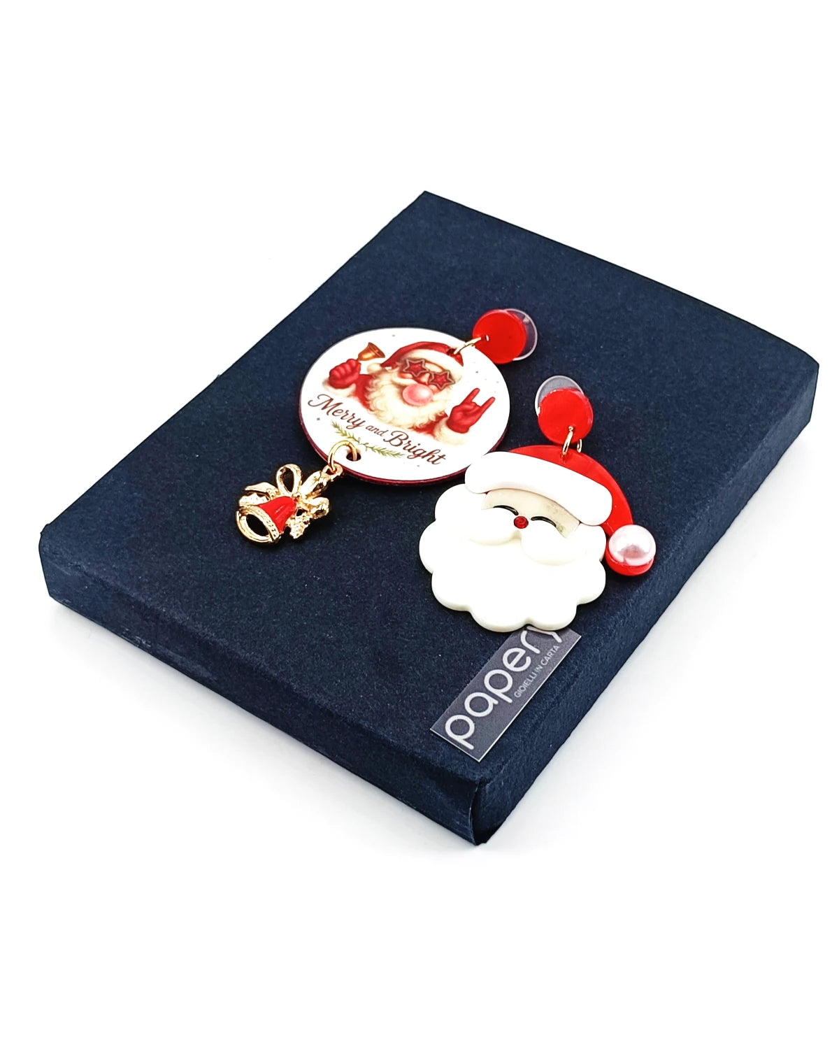 Orecchini di carta Merry and bright