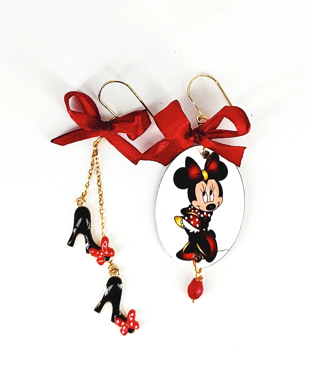 Orecchini di carta Minnie Disney