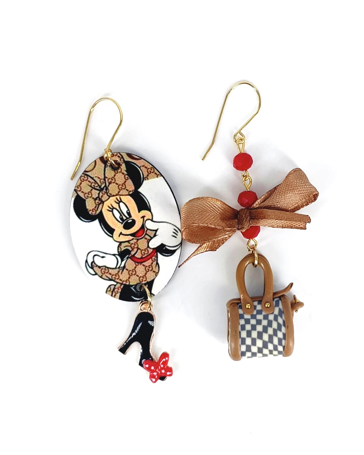 Orecchini di carta Minnie in Gucci