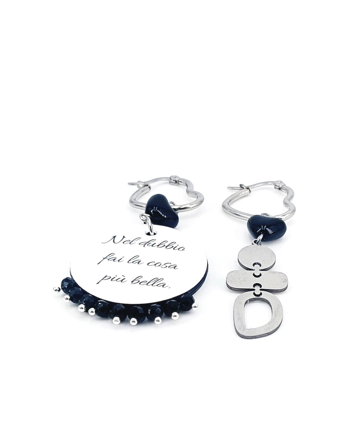 Orecchini di carta Nel dubbio la cosa più bella