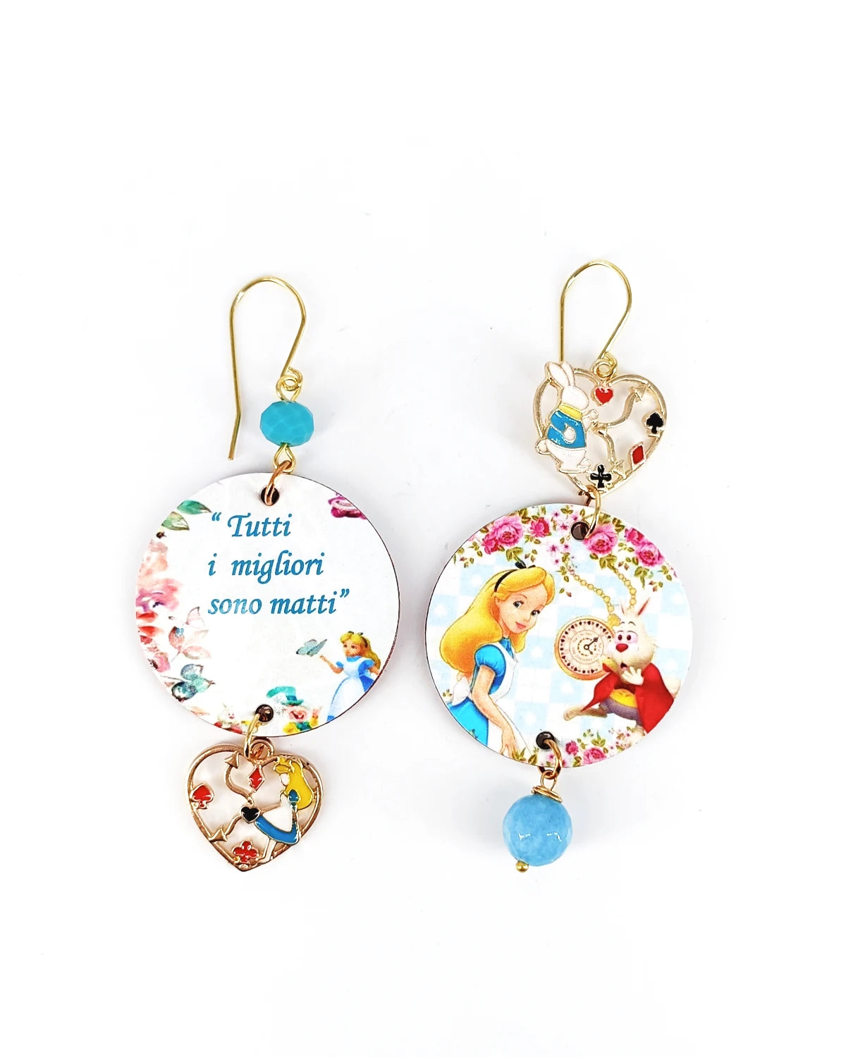 Orecchini di carta Tutti i migliori sono matti