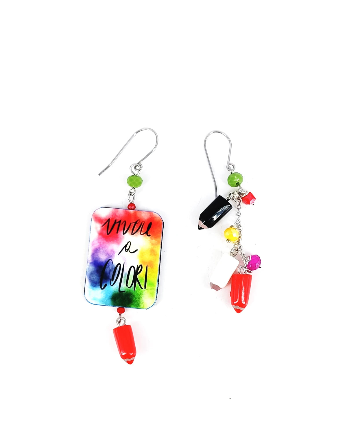 Orecchini di carta Vivere a colori