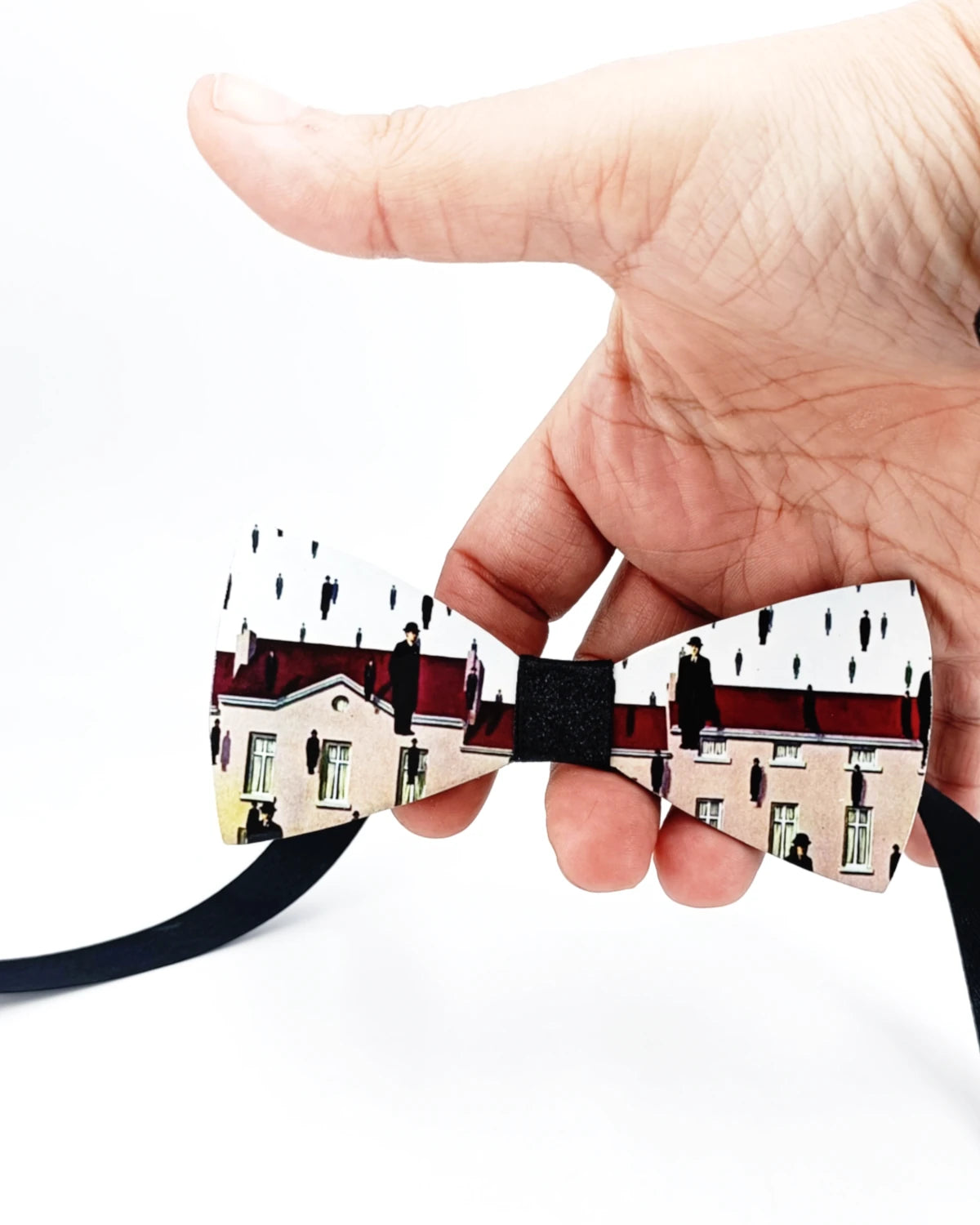 Papillon uomo Golconda di Magritte