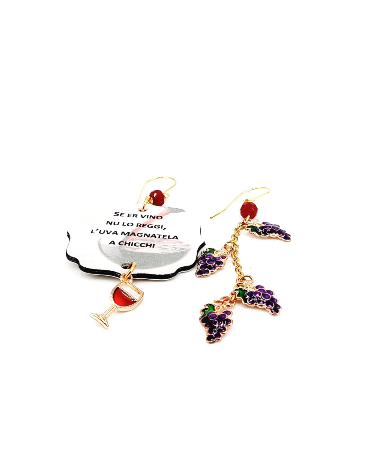 Se er vino nu lo reggi, l'uva magnatela a chicchi