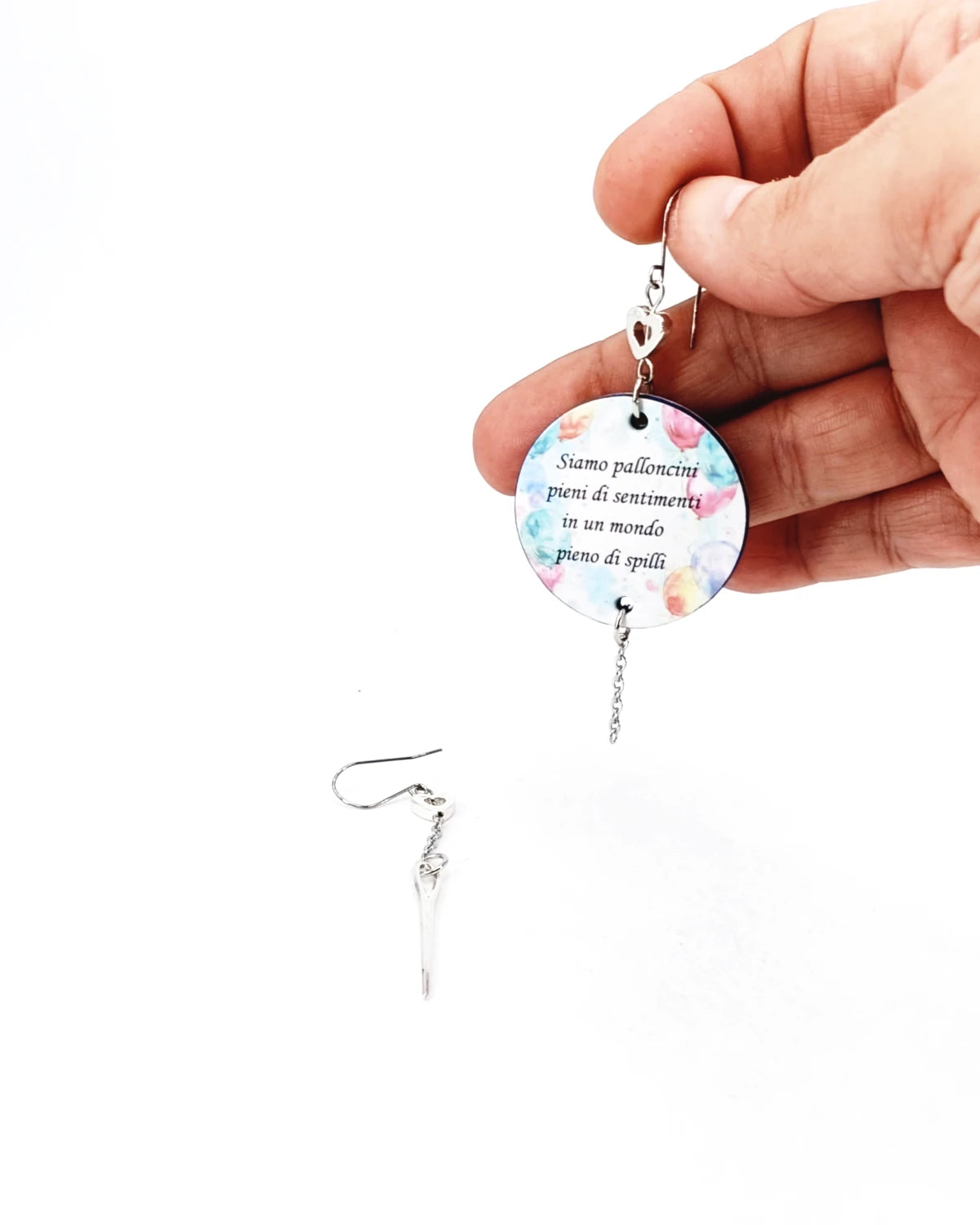 Siamo palloncini pieni di sentimenti in un mondo pieno di spilli