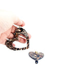 Orecchini di carta Cuori selvaggi animalier