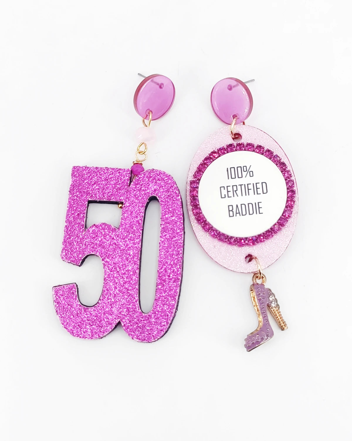 Orecchini di carta 100% certified baddie