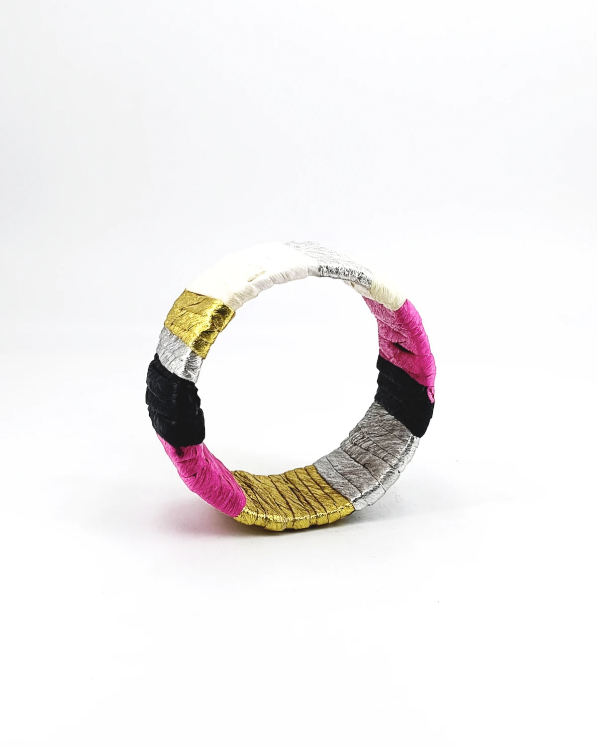 Bracciale di carta Multicolor