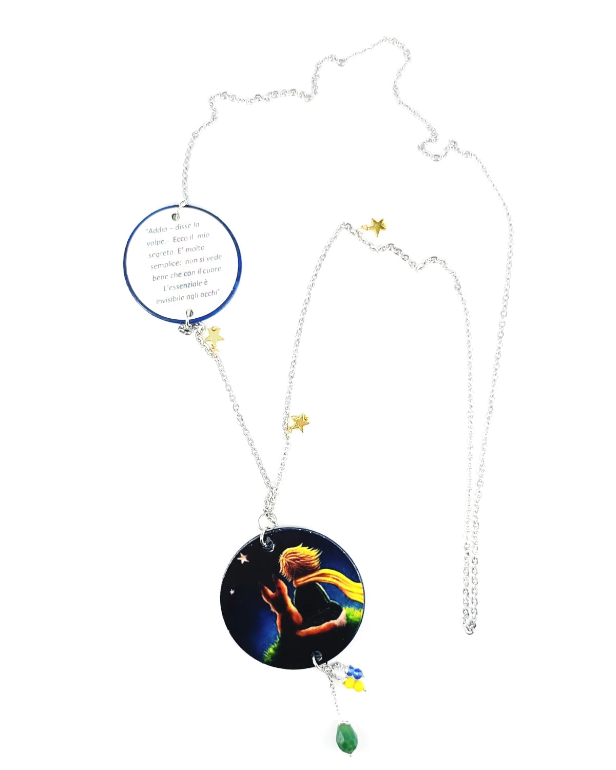collana Addio, disse la volpe. Ecco il mio segreto. È molto semplice: non si vede bene che con il cuore. L'essenziale è invisibile agli occhi.