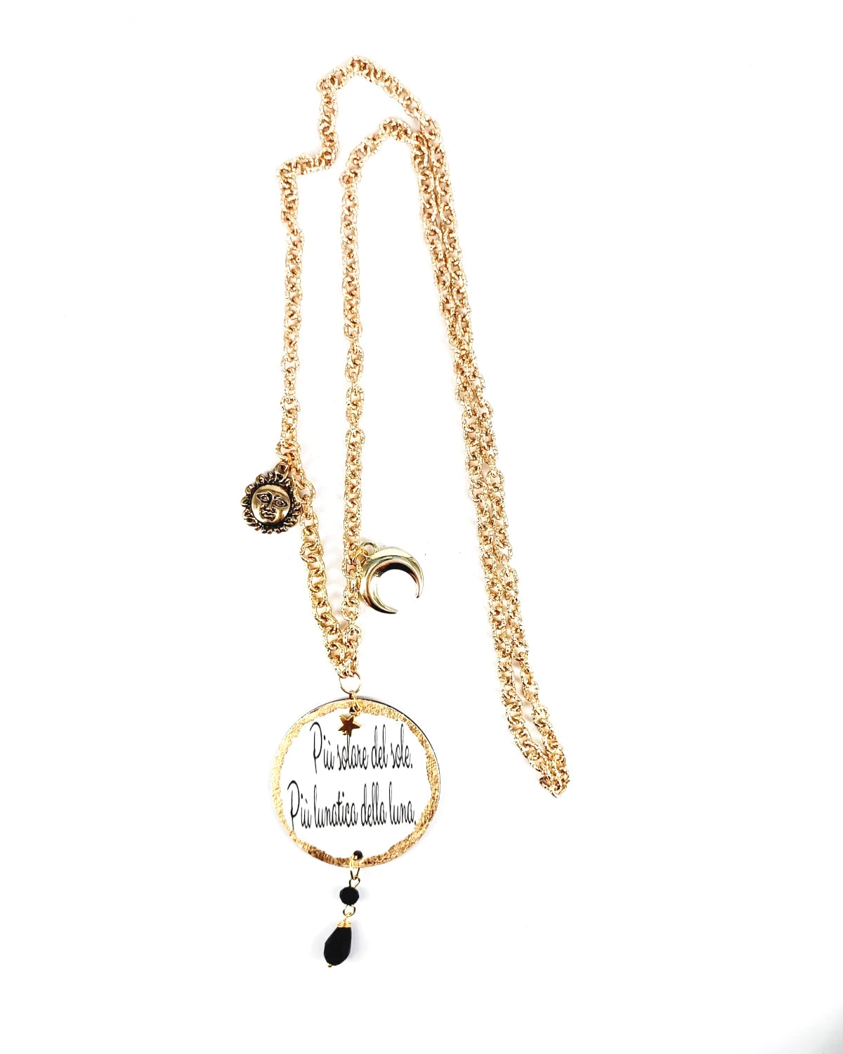collana con frase