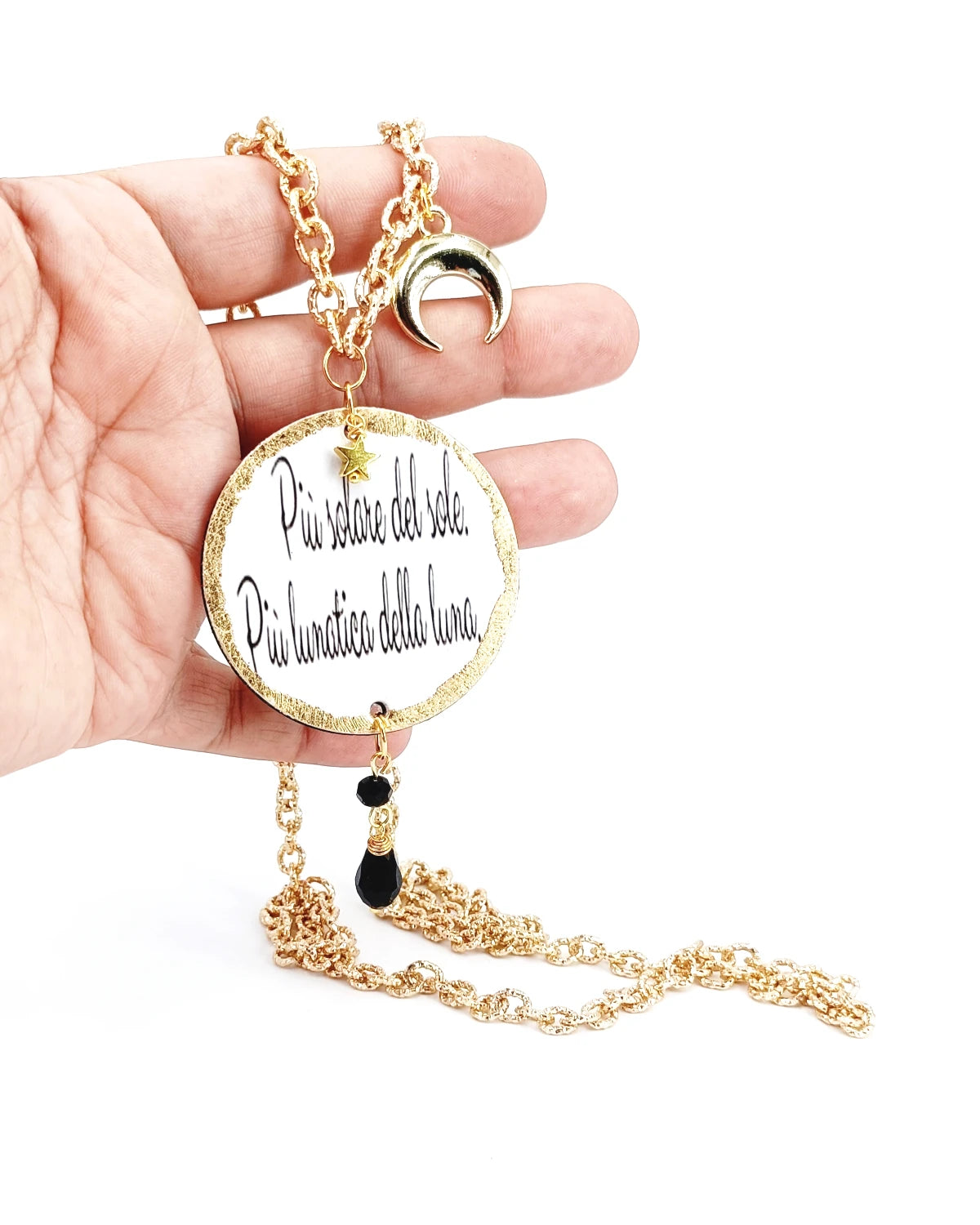 collana sole e luna