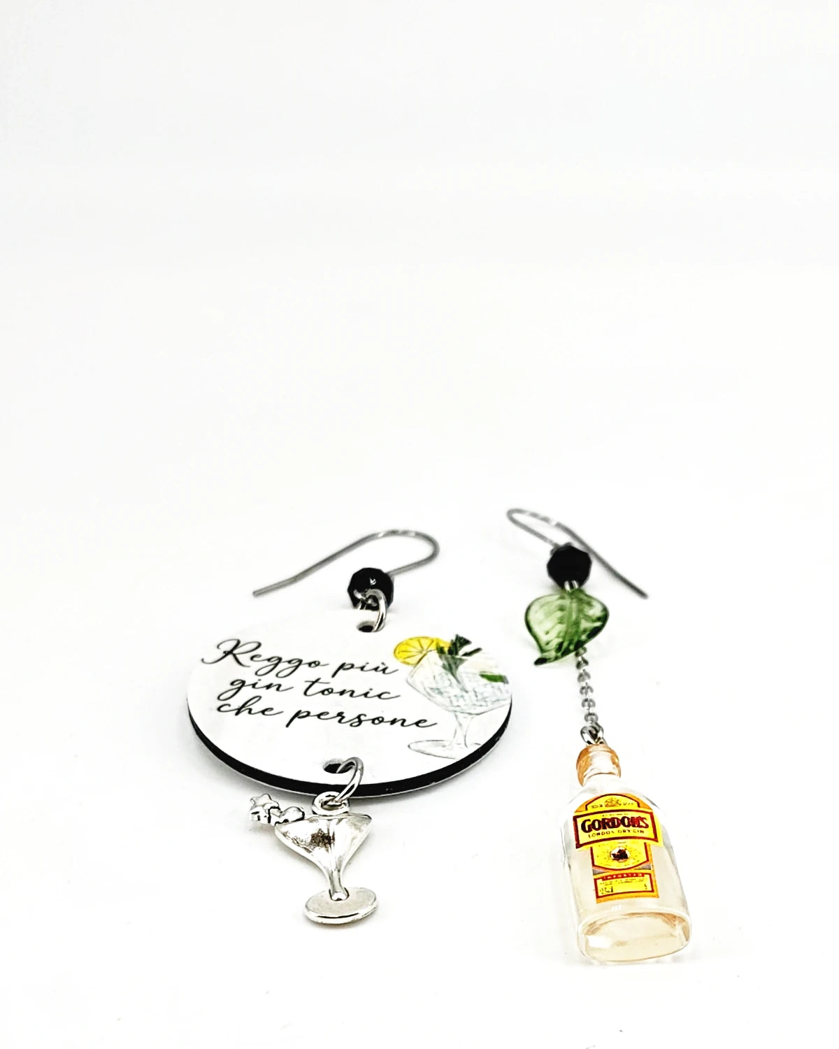 Orecchini di carta Reggo più gin tonic