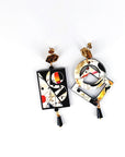 Orecchini di carta Kandinsky