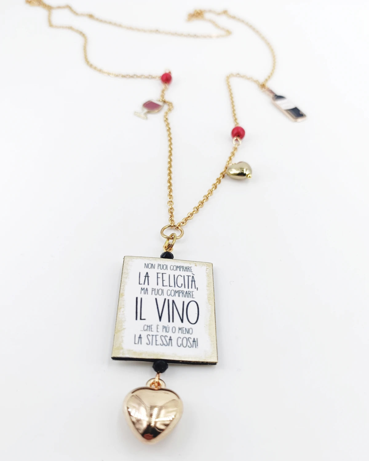 non puoi comprare la felicità ma puoi comprare il vino che è più o meno la stessa cosa