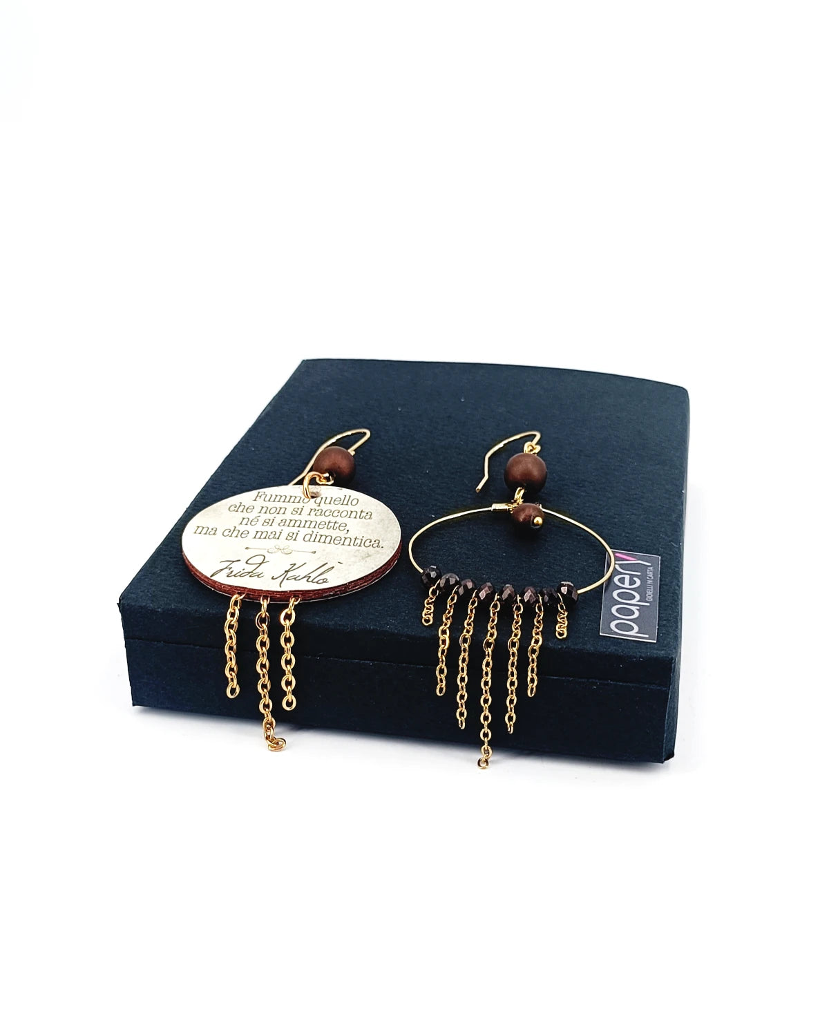 orecchini Fummo quello che non si racconta né si ammette, ma che mai si dimentica