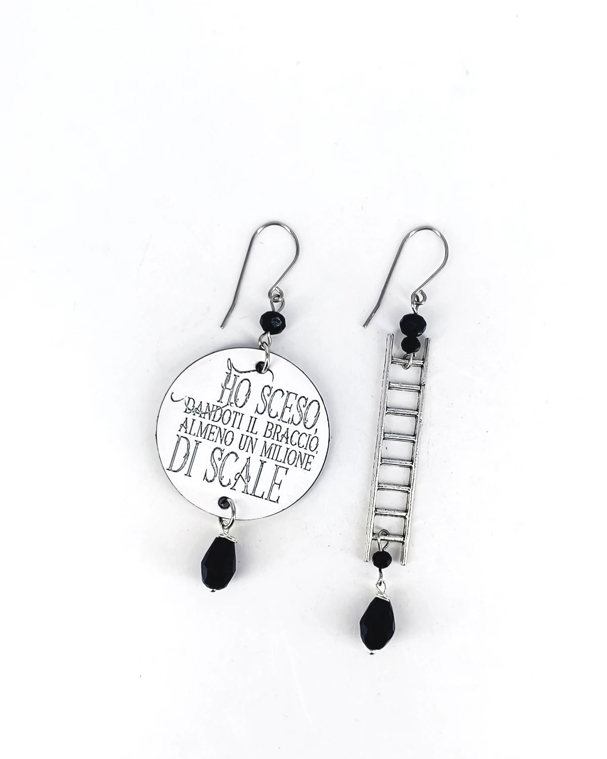 orecchini Ho sceso dandoti il braccio almeno un milione di scale