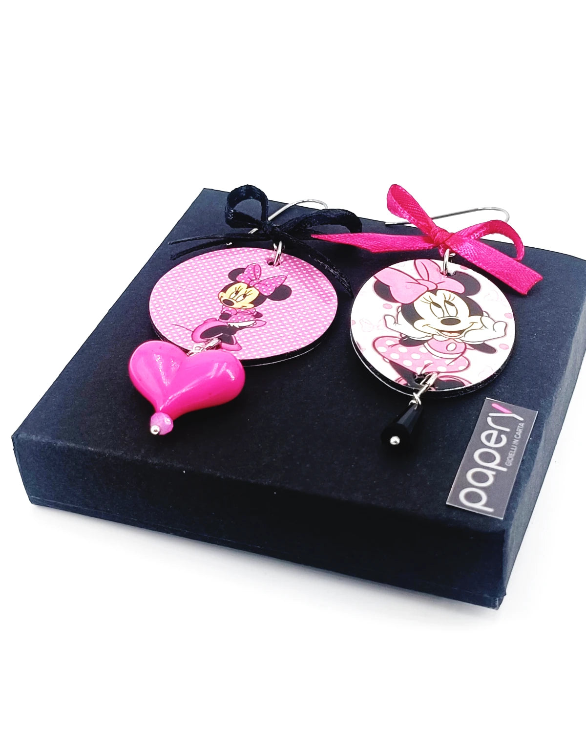 orecchini minnie rosa