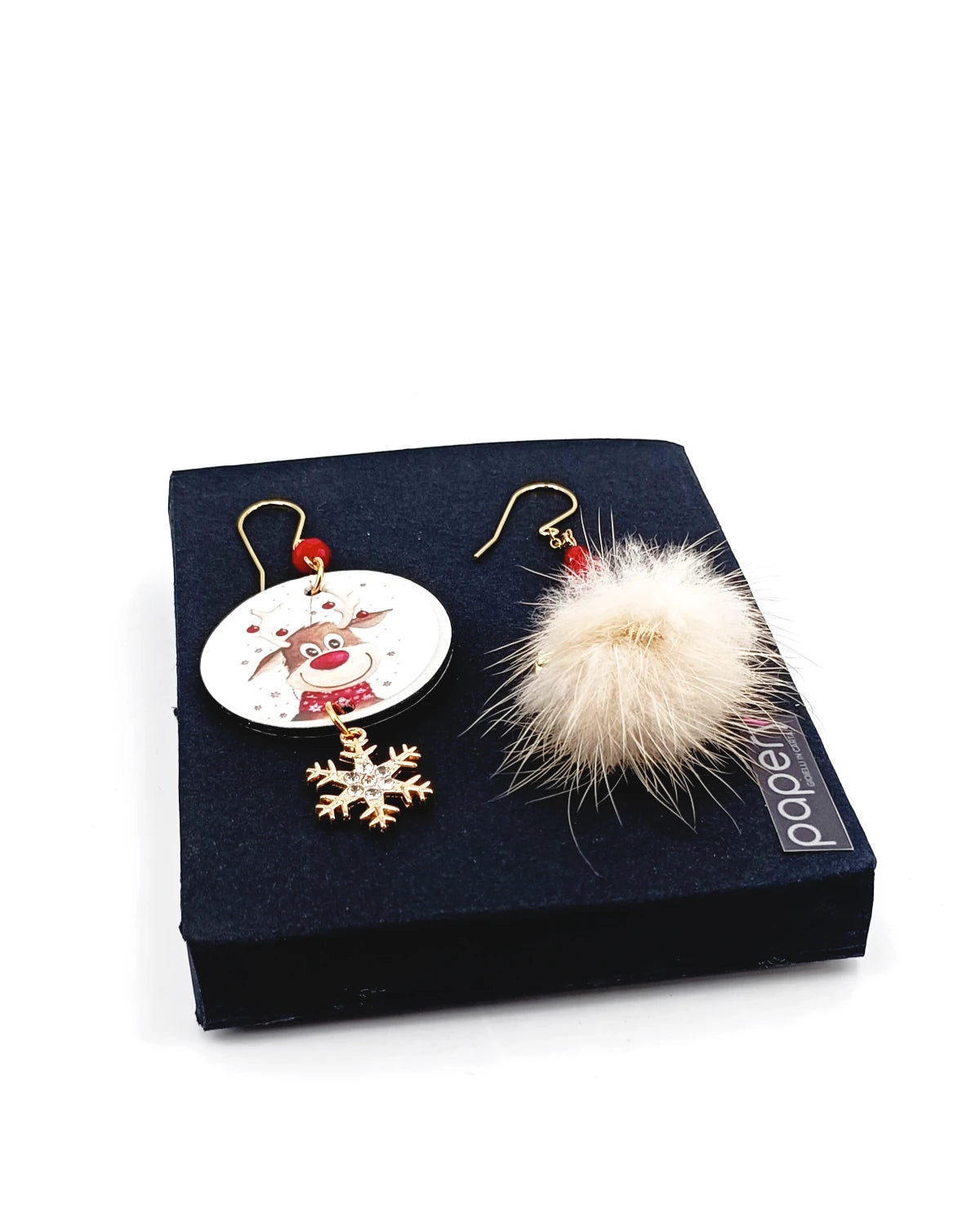 orecchini natalizi la renna