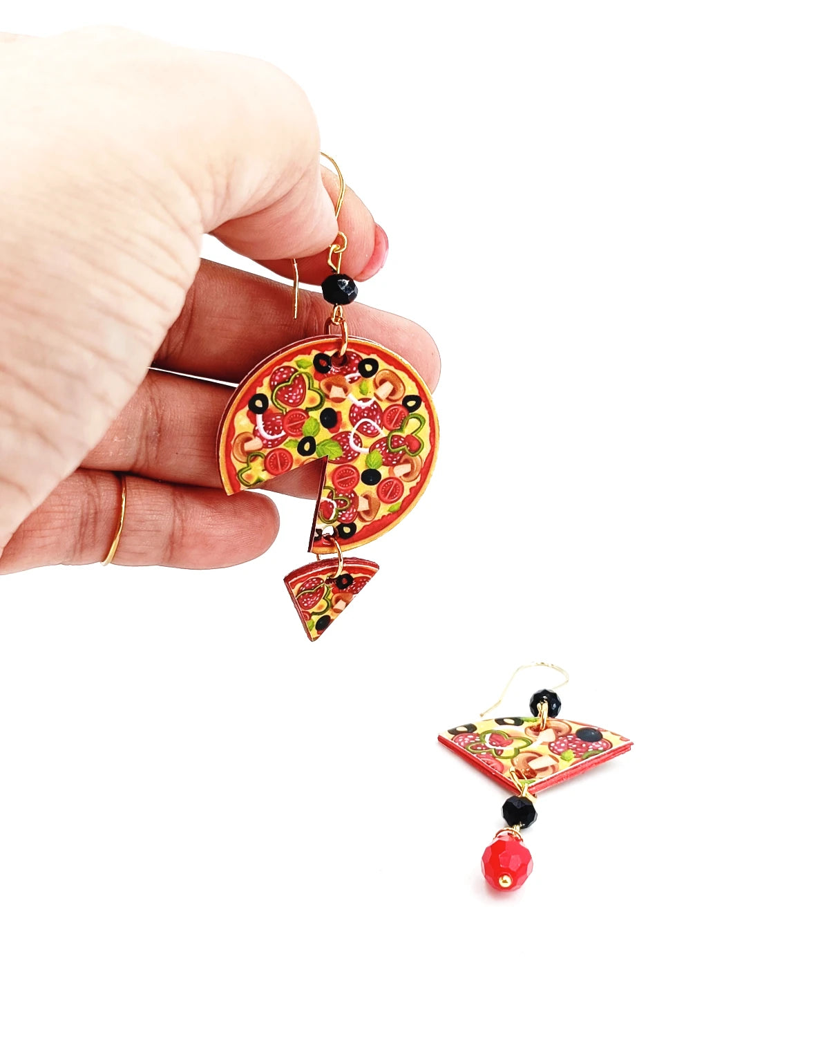 orecchini pizza