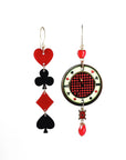 Orecchini di carta Orologio e semi