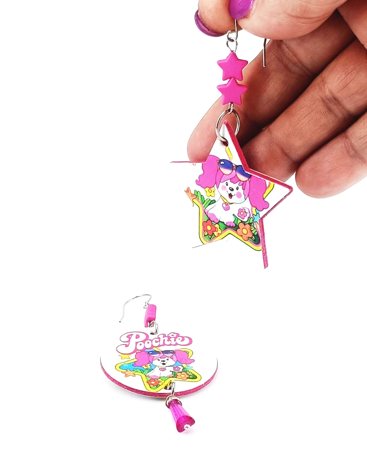 Orecchini di carta Poochie